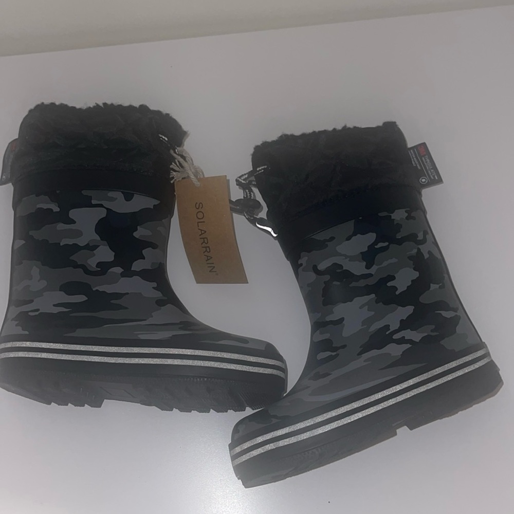 Kids Insulated Rain boots